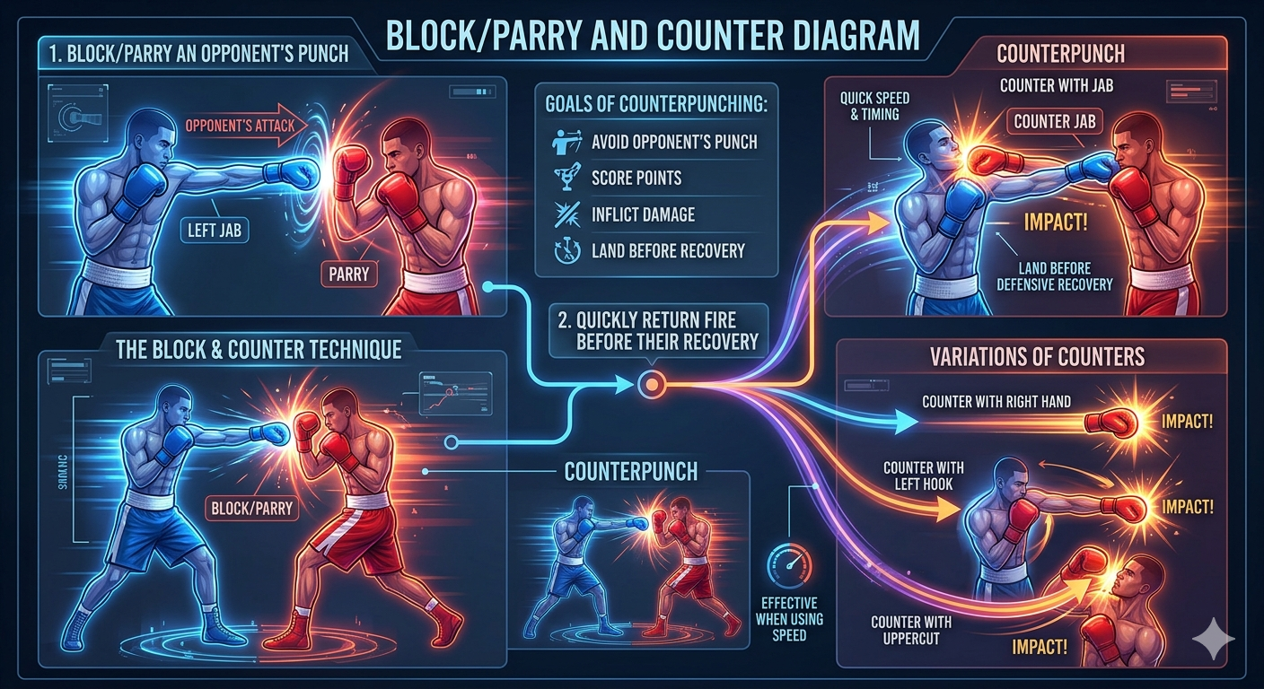 Block and counter – The TRU Art Of Boxing