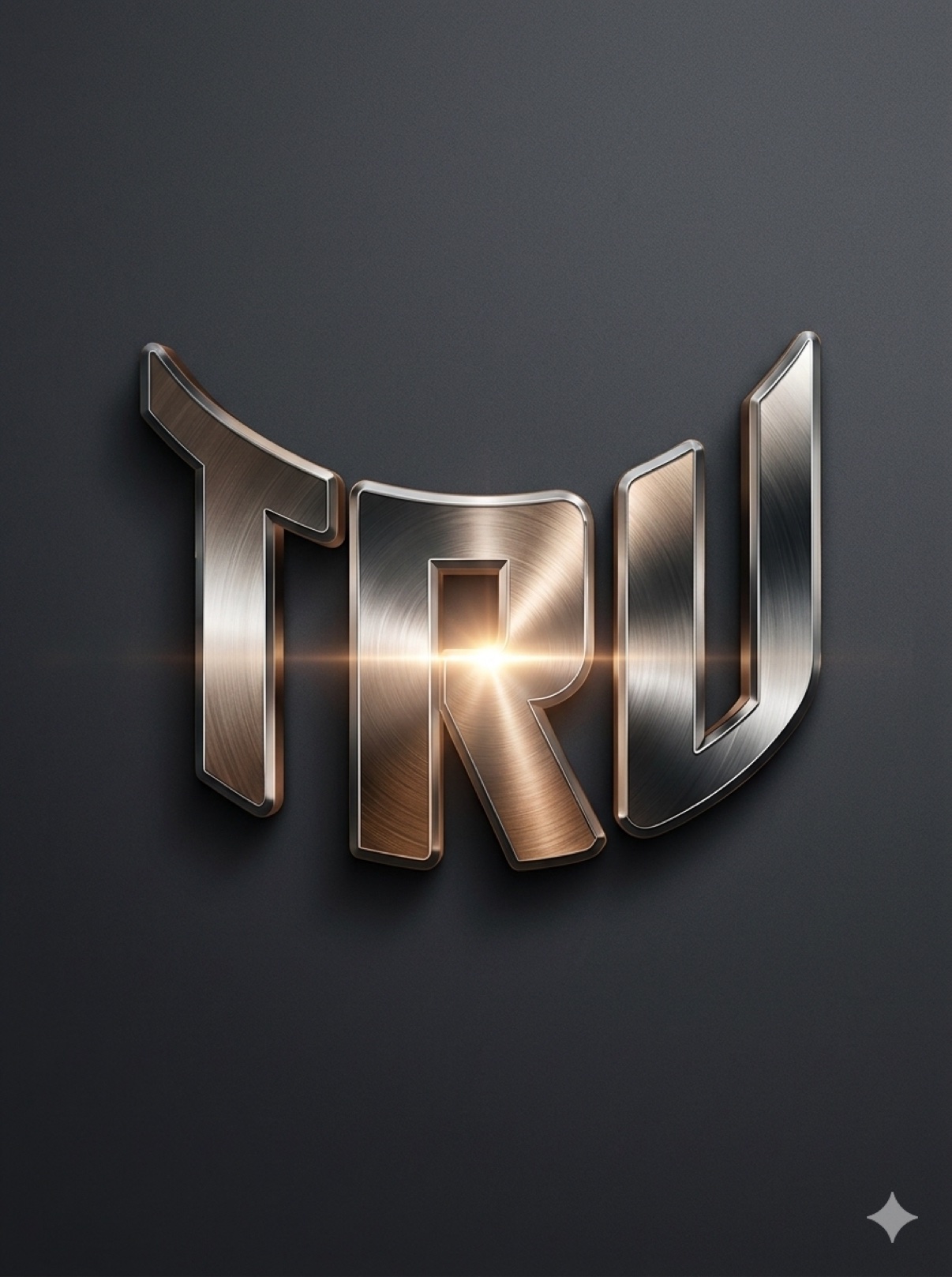 TRU metallic logo