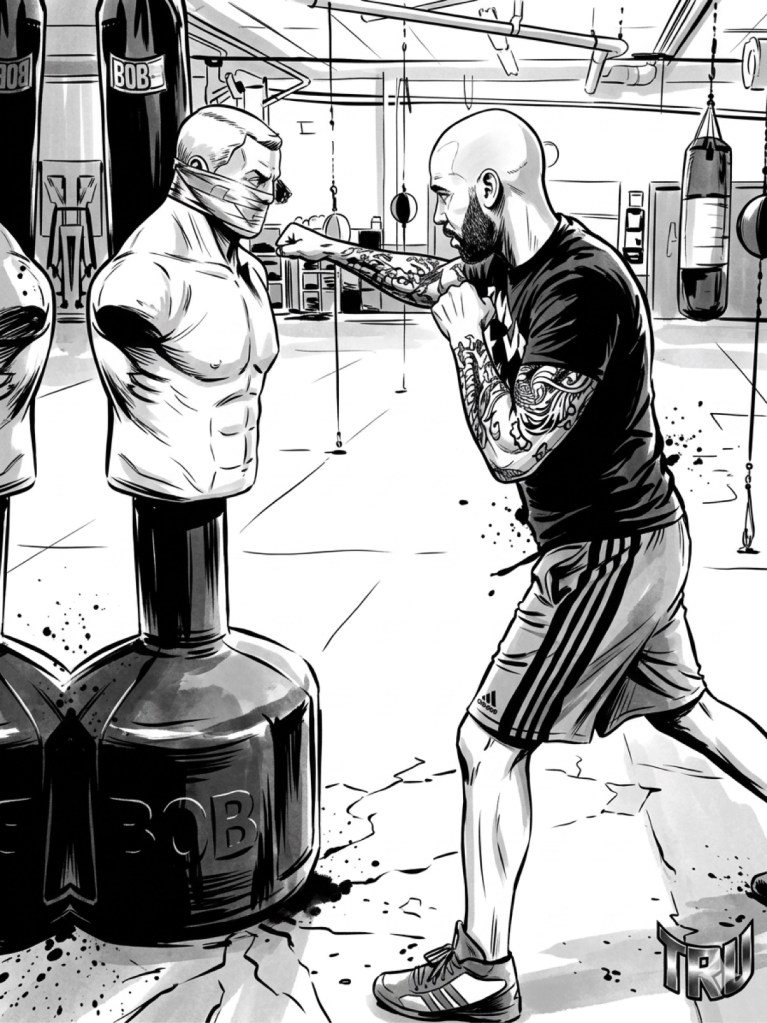 Step 3 — the power shot follows